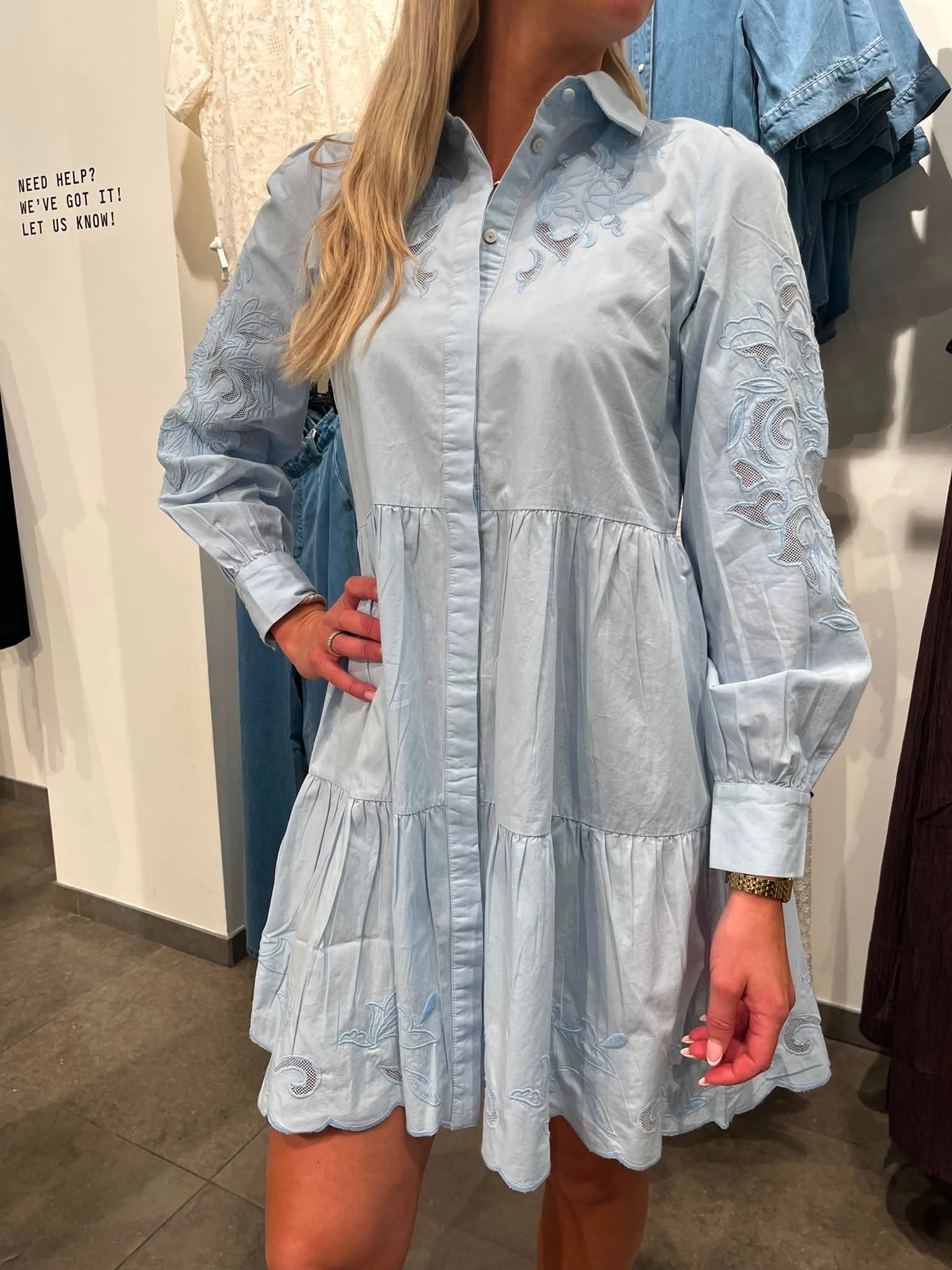 YASZIMIA Short Dress - Skyway - VERO MODA & VILA Bergvik
